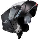 Capacete Robocop Articulado Nzi Combi 3 Preto Fosco Oculos