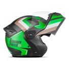 Capacete Robocop Articulado Stronger Faster Gladiator 56 Capacete Robocop Articulado Stronger Faster Gladiator 56
