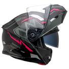 Capacete Robocop Moto Bieffe B-Dynamic Attractie Rosa