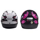 Capacete San Marino Automático Moto Masculino Branco Feminino Preto