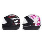 Capacete San Marino Automático Moto Masculino Preto Feminino Branco Capacete San Marino Automático Moto Masculino Preto Feminino Branco