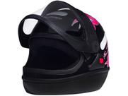 Capacete San Marino Femme Moto Integral Fechado Motoboy Flor