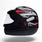 Capacete San Marino Preto Grafic 62 Taurus