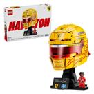 Capacete scuderia ferrari hp lego editions lewis hamilton 884 peças 43022