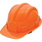 Capacete Segurança Beryl com Carneira 6 Pontos Laranja 55-63cm Delta Plus