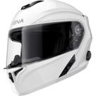 Capacete Sena Outrush Modular Smart Gloss Branco Tamanho L