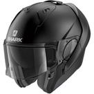 Capacete Shark Modular Escamoteável Evo ES Preto fosco Tam58
