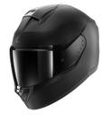 Capacete shark ridill 2 blank mat kma preto fosco com oculos