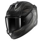 Capacete Shark Skwal I3 Linik Moto Prata Pinlock Luz Freio