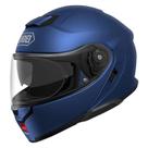 Capacete Shoei Neotec 3 Carbono Robocop Azul Fosco Moto