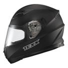 Capacete Strike Solido Preto Fosco 56 - Texx