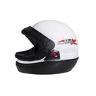 Capacete Taurus San Marino Classic Branco Fechado Tamanho 56