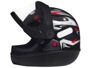 Capacete Taurus San Marino Grafic Preto tamanho 58