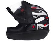 Capacete Taurus San Marino Grafic Preto tamanho 60