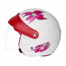 Capacete taurus wind femme ii aberto florido cores