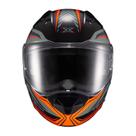 Capacete Texx Escam Kratos Nomade Pret Laran Cinz Bril