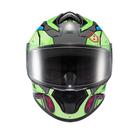 Capacete Texx Fechado Spihe Gear Verde Azul Rosa -