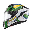 Capacete Texx Kaiman Flag Brasil Lançamento - Capacete Texx Kaiman Flag Brasil Lançamento -