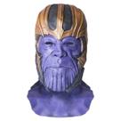 Capacete Thanos Latex Full Face Cosplay e adereços de fantasia