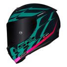 Capacete Tricomposto LS2 FF323 Arrow R Flames Azul e Vermelho Brilhante