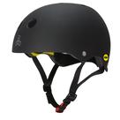 Capacete Triple Eight Dual Certified MIPS Bike Skate Black S/M