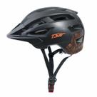 Capacete tsw mtb enduro preto/laranja