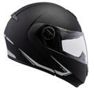 Capacete U-Rb2 New Classic Preto Fosco e Prata