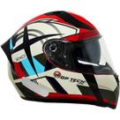 CAPACETE V128 EXO VERMELHO-CINZA Tamanho:60