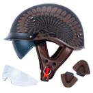 Capacete VCOROS F07 Half Face Motorcycle DOT Quick Release