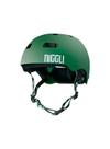 Capacete verde fita camuflada pro fosco niggli