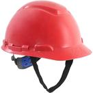 Capacete Vermelho, Suspensão com Ajuste Fácil e Jugular, aba Frontal, H 700, 3M Vermelho OstenVonder