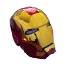 Capacete Vestível Adulto Do Homem De Ferro Para Cosplay Com Controle De Voz E Luzes Nos Olhos,