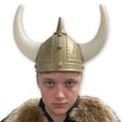 Capacete Viking Longo com Chifres