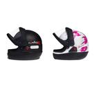 Capacetes San Marino Automático Preto Fosco Classic e Femme Feminino Branco
