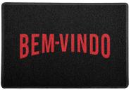 Capacho 60x40 - Net BEM VINDO - Preto