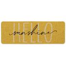 Capacho Artoid Mode Hello Sunshine Yellow 43x120cm