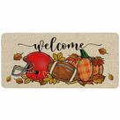 Capacho Baccessor Fall Football 43x91 cm Interior e Exterior