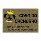 Capacho casa do cachorro cores:bege