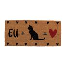 Capacho De Fibra - Gato - 55 x 25cm - 1 unidade - Cromus - Rizzo