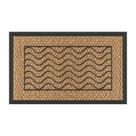 Capacho De Porta Borracha Panamá Ondas 60x40cm Uzoo