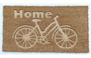 Capacho De Porta Fibra De Coco Bike 60X33Cm - Uzoo