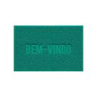 Capacho De Porta Pvc Antiderrapante 60x40cm - BV Verde