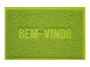Capacho De Porta Vinílico Color Block Verde 60X40Cm - Uzoo