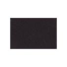 Capacho De Porta Vinílico Liso Preto 60X40Cm - Uzoo