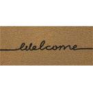 Capacho de Vinil Kapazi 30x70cm Welcome 01vilonwel