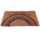 Capacho em Fibra de Coco Cazza Rainbow 40cm x 60cm