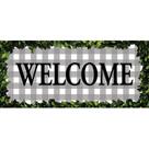 Capacho Evergreen Sassafras Boxwood Plaid 56x25cm interno/externo