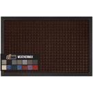 Capacho Gorilla Grip WeatherMax 100% impermeável 23x35cm Café