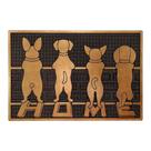 Capacho Iron 40x60 Dog 03 - EDANTEX Capacho Iron 40x60 Dog 03 - EDANTEX