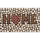 Capacho Masterpiece Home Stones 46x76 cm em Borracha